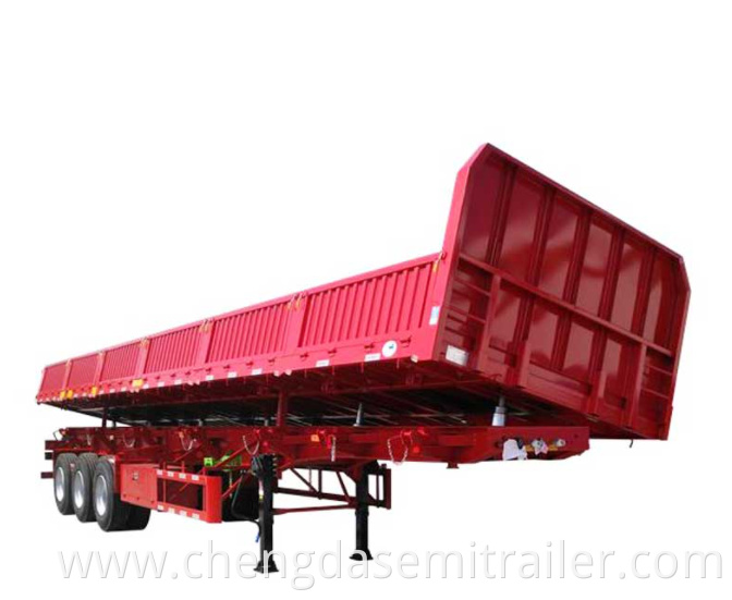 Side Wall Semi Trailer12 Png